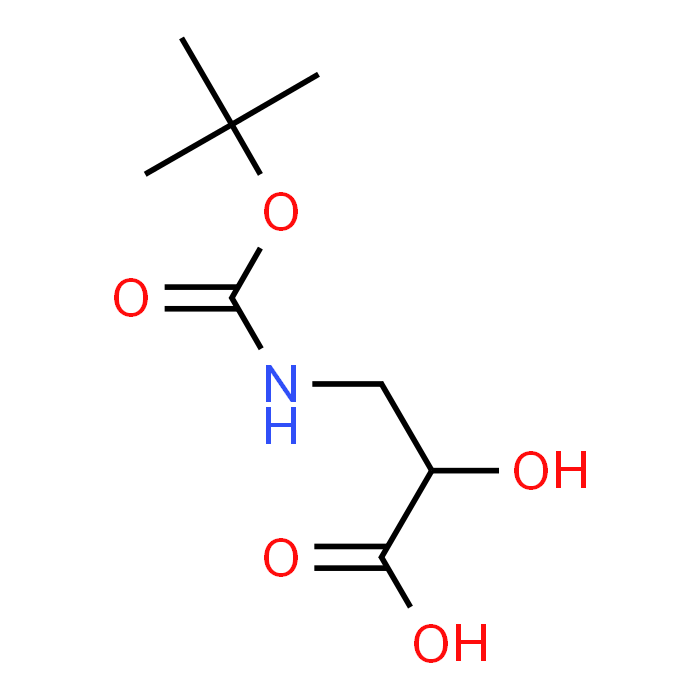 3-((tert-Butoxycarbonyl)amino)-2-hydroxypropanoic acid