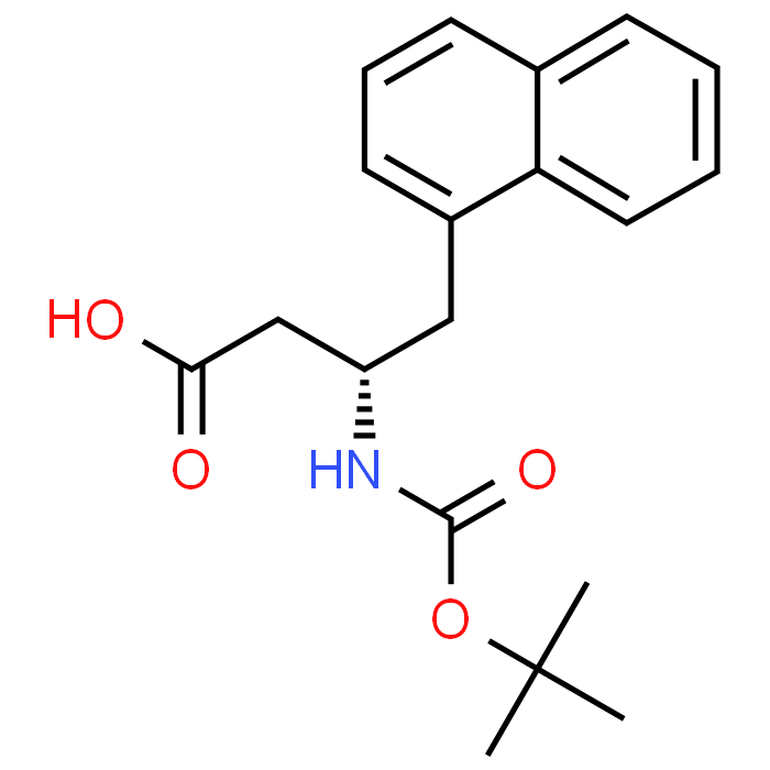 (S)-3-((tert-Butoxycarbonyl)amino)-4-(naphthalen-1-yl)butanoic acid
