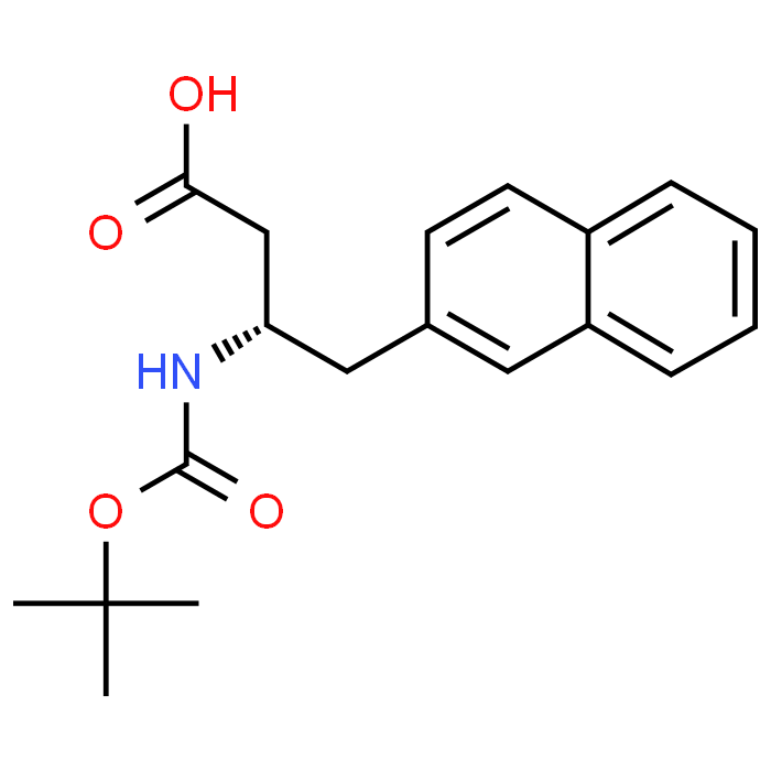 (S)-3-((tert-Butoxycarbonyl)amino)-4-(naphthalen-2-yl)butanoic acid