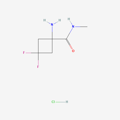 1-Amino-3,3-difluoro-N-methylcyclobutane-1-carboxamide hydrochloride