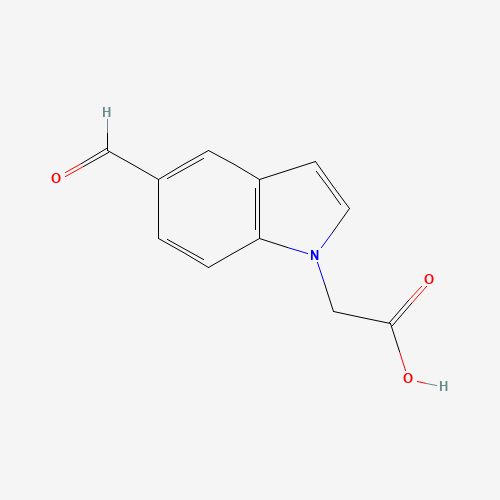 2-(5-Formyl-1H-indol-1-yl)acetic acid