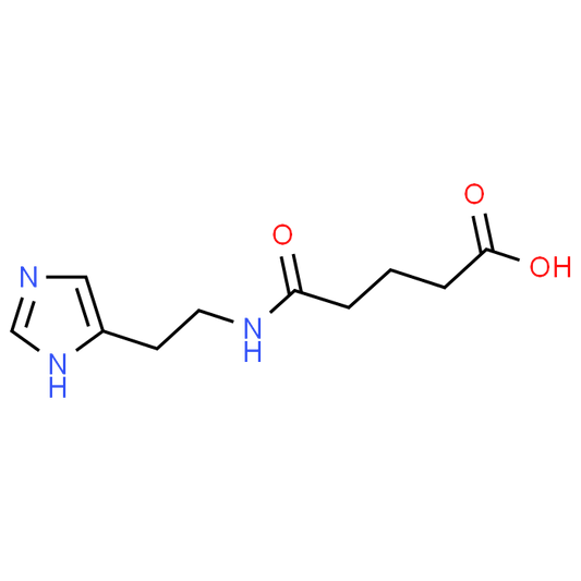 5-((2-(1H-Imidazol-5-yl)ethyl)amino)-5-oxopentanoic acid