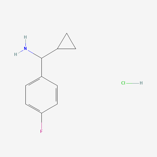 Cyclopropyl(4-fluorophenyl)methanamine hydrochloride