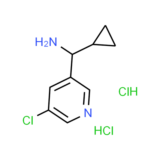 (5-Chloropyridin-3-yl)(cyclopropyl)methanamine hydrochloride