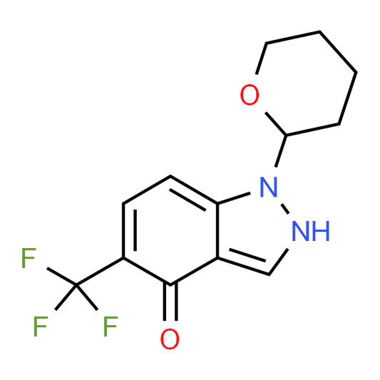 1-(Tetrahydro-2H-pyran-2-yl)-5-(trifluoromethyl)-1H-indazol-4-ol