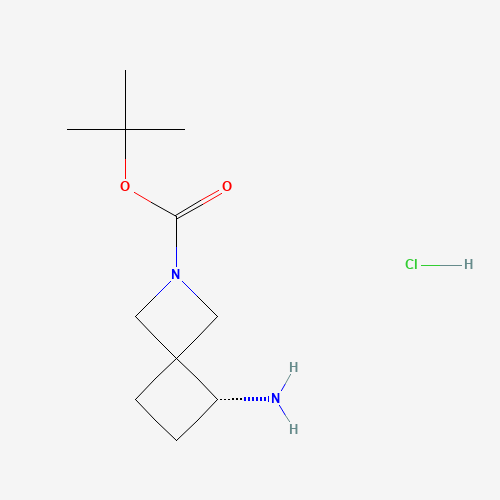 tert-Butyl (R)-5-amino-2-azaspiro[3.3]heptane-2-carboxylate hydrochloride
