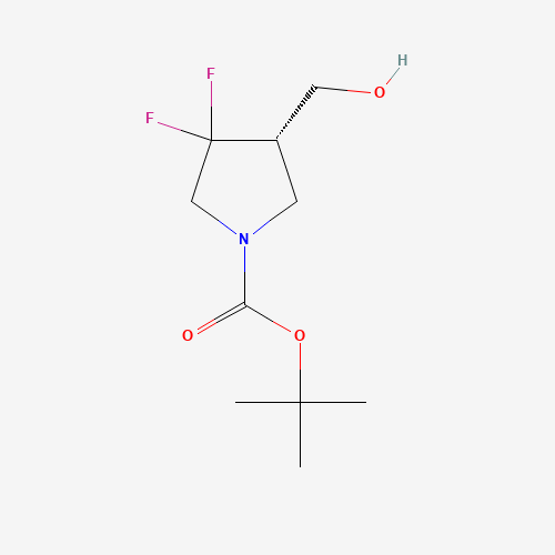 tert-Butyl (R)-3,3-difluoro-4-(hydroxymethyl)pyrrolidine-1-carboxylate