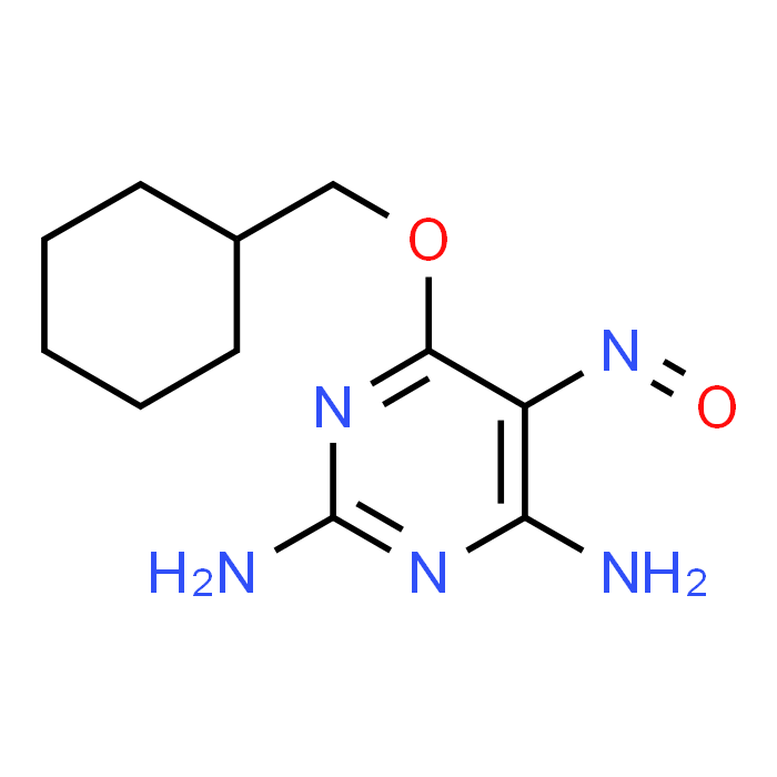 6-(Cyclohexylmethoxy)-5-nitrosopyrimidine-2,4-diamine