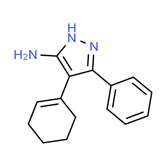 4-(Cyclohex-1-en-1-yl)-3-phenyl-1H-pyrazol-5-amine