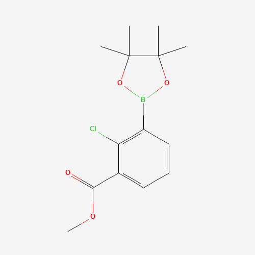 Methyl 2-chloro-3-(4,4,5,5-tetramethyl-1,3,2-dioxaborolan-2-yl)benzoate