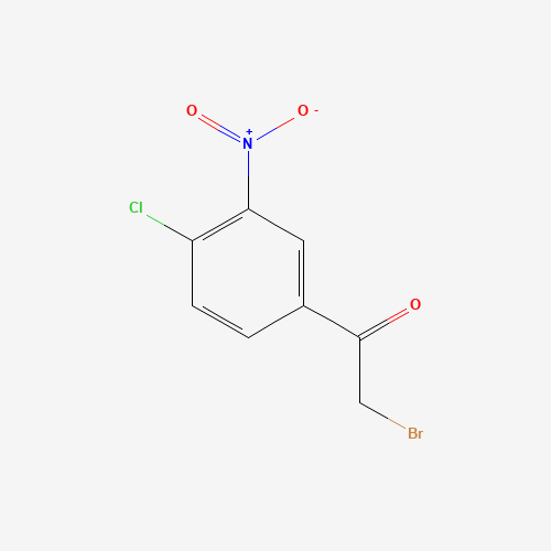2-Bromo-1-(4-chloro-3-nitrophenyl)ethanone