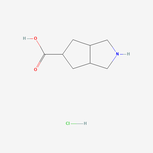 Octahydrocyclopenta[c]pyrrole-5-carboxylic acid hydrochloride
