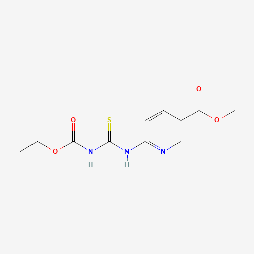 Methyl 6-(3-(ethoxycarbonyl)thioureido)nicotinate