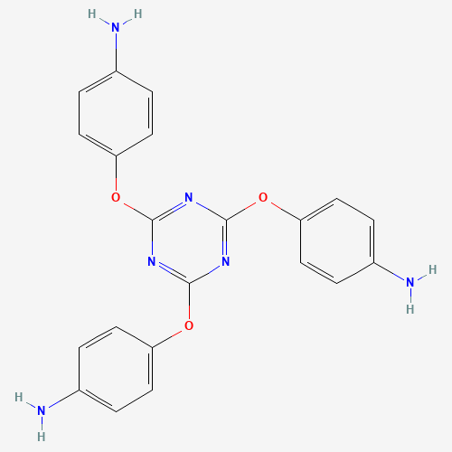 4,4',4''-((1,3,5-Triazine-2,4,6-triyl)tris(oxy))trianiline