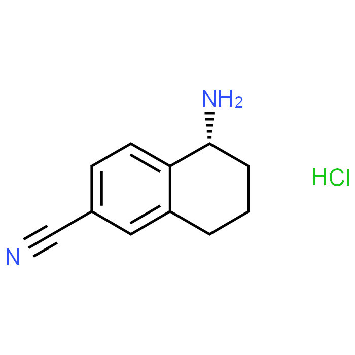 (R)-5-Amino-5,6,7,8-tetrahydronaphthalene-2-carbonitrile hydrochloride