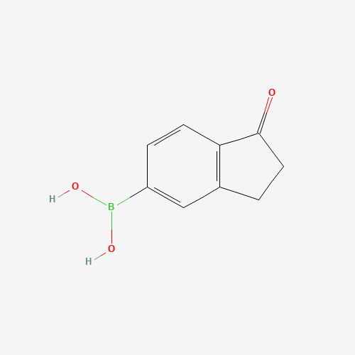 (1-Oxo-2,3-dihydro-1H-inden-5-yl)boronic acid