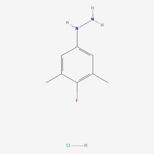 (4-Fluoro-3,5-dimethylphenyl)hydrazine hydrochloride