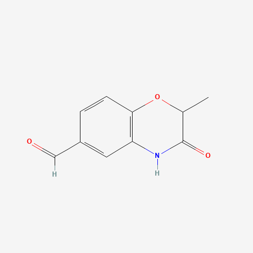 2-Methyl-3-oxo-3,4-dihydro-2H-benzo[b][1,4]oxazine-6-carbaldehyde