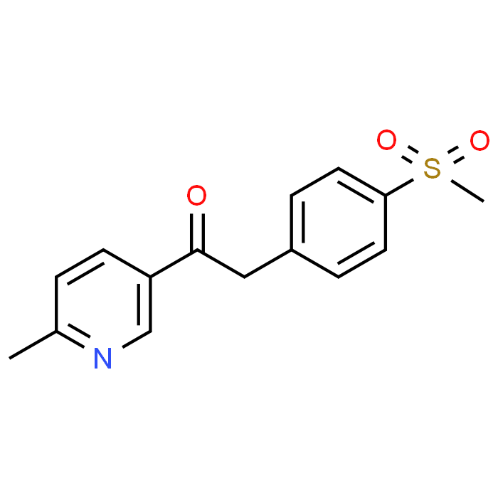 1-(6-Methylpyridin-3-yl)-2-(4-(methylsulfonyl)phenyl)ethanone