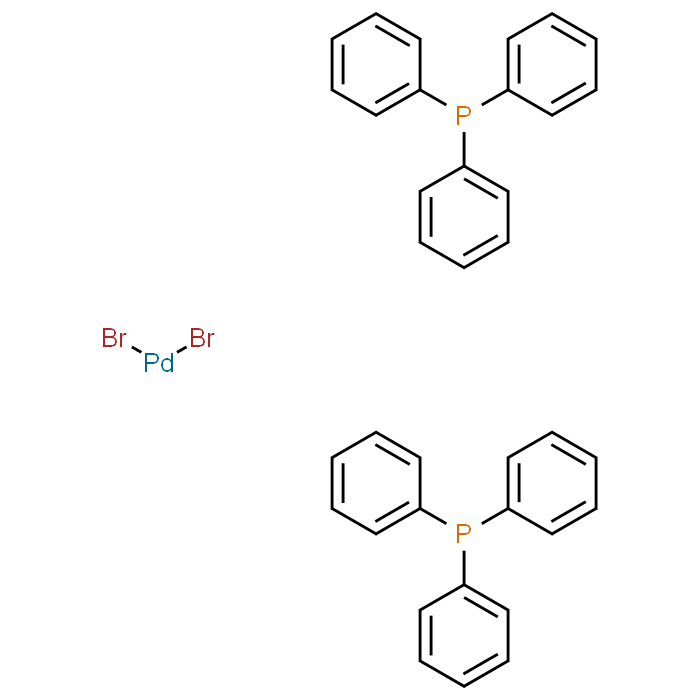 trans-Dibromobis(triphenylphosphine)palladium(II)