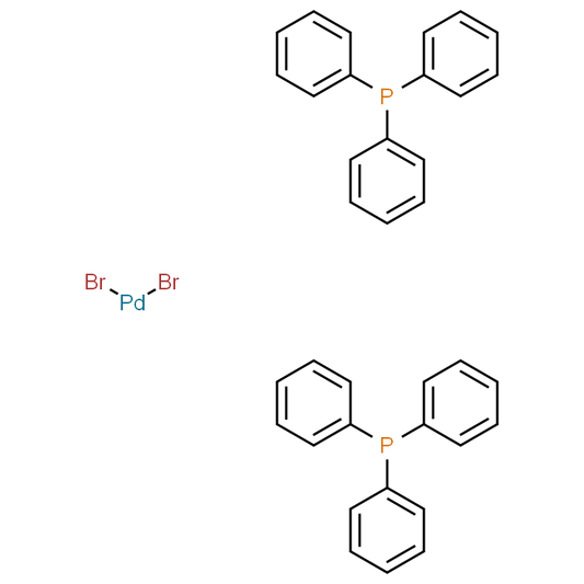 trans-Dibromobis(triphenylphosphine)palladium(II)