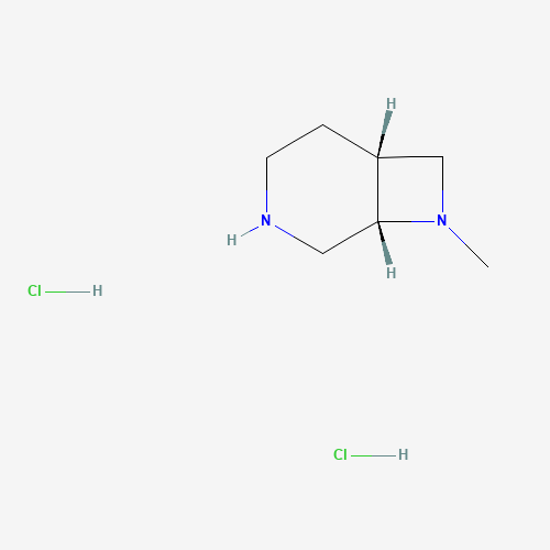(1S,6R)-8-methyl-3,8-diazabicyclo[4.2.0]octane dihydrochloride