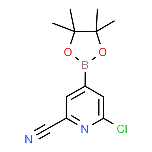 6-Chloro-4-(4,4,5,5-tetramethyl-1,3,2-dioxaborolan-2-yl)picolinonitrile