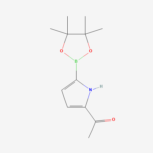 1-(5-(4,4,5,5-Tetramethyl-1,3,2-dioxaborolan-2-yl)-1H-pyrrol-2-yl)ethan-1-one