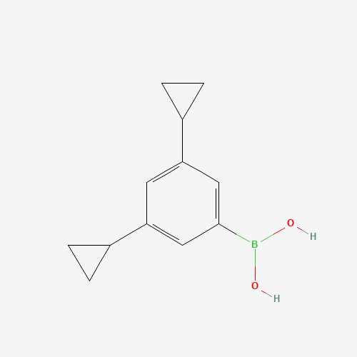 (3,5-Dicyclopropylphenyl)boronic acid