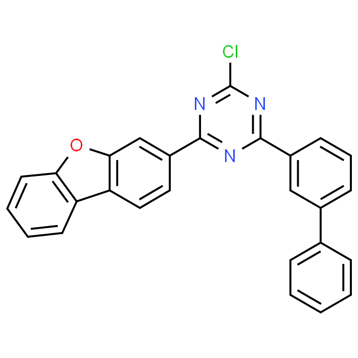 2-([1,1'-Biphenyl]-3-yl)-4-chloro-6-(dibenzo[b,d]furan-3-yl)-1,3,5-triazine