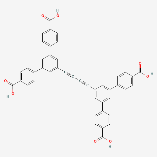 5',5''''-(Buta-1,3-diyne-1,4-diyl)bis(([1,1':3',1''-terphenyl]-4,4''-dicarboxylic acid))