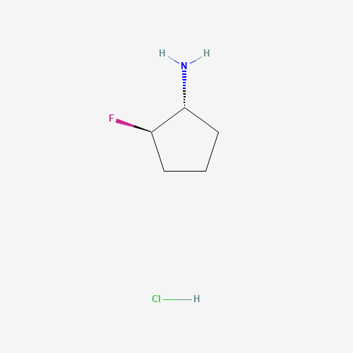 (1R,2R)-2-Fluorocyclopentan-1-amine hydrochloride