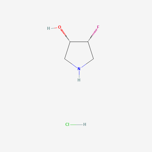 (3S,4R)-4-Fluoropyrrolidin-3-ol hydrochloride