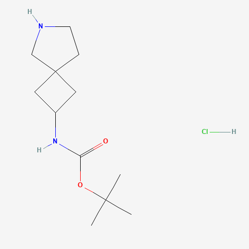 cis-tert-Butyl (6-azaspiro[3.4]octan-2-yl)carbamate hydrochloride