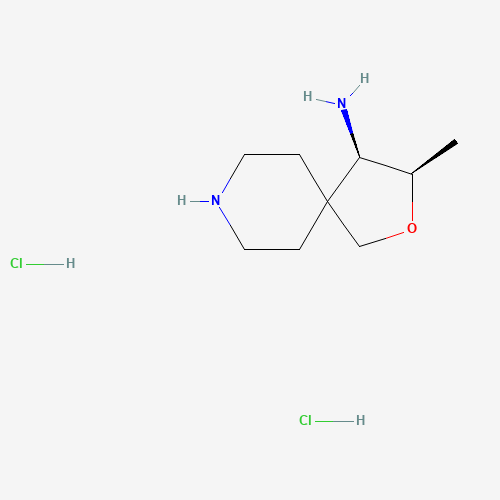 (3R,4R)-3-Methyl-2-oxa-8-azaspiro[4.5]decan-4-amine dihydrochloride