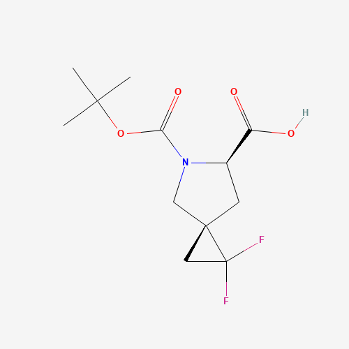 (3R,6R)-5-(tert-Butoxycarbonyl)-1,1-difluoro-5-azaspiro[2.4]heptane-6-carboxylic acid