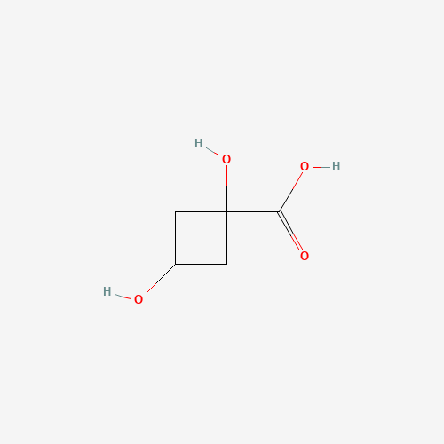 cis-1,3-dihydroxycyclobutane-1-carboxylic acid