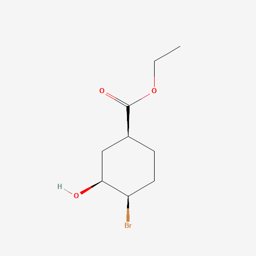 (1S,3S,4R)-Ethyl 4-bromo-3-hydroxycyclohexanecarboxylate