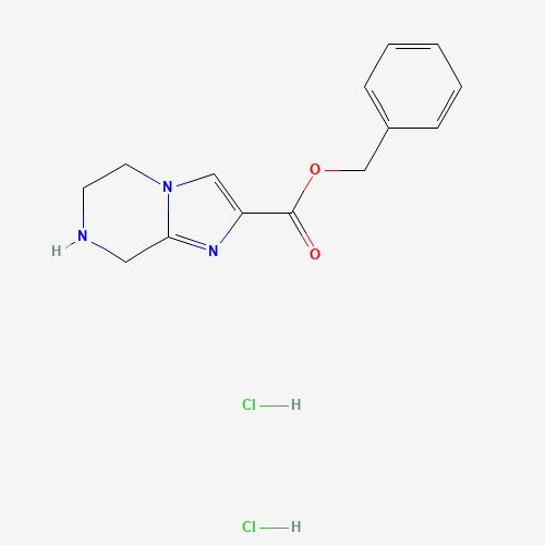 Benzyl 5,6,7,8-tetrahydroimidazo[1,2-a]pyrazine-2-carboxylate dihydrochloride