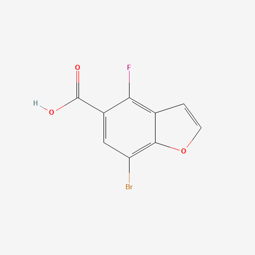 7-bromo-4-fluoro-1-benzofuran-5-carboxylic acid