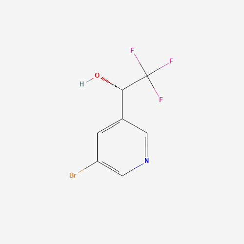 (S)-1-(5-Bromopyridin-3-yl)-2,2,2-trifluoroethan-1-ol