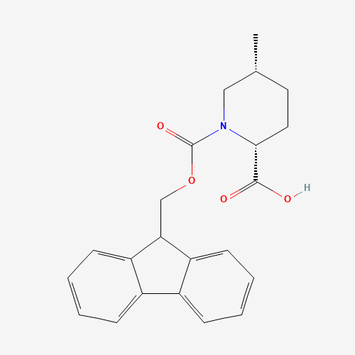 (2R,5R)-1-(((9H-Fluoren-9-yl)methoxy)carbonyl)-5-methylpiperidine-2-carboxylic acid