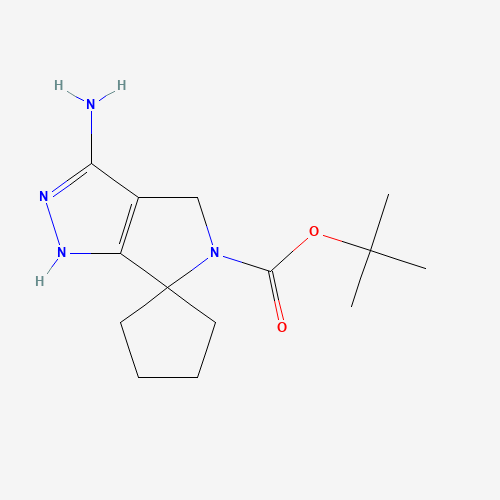 Spiro[cyclopentane-1,6'(5'H)-pyrrolo[3,4-c]pyrazole]-5'-carboxylic acid, 3'-amino-1',4'-dihydro-, 1,1-dimethylethyl ester