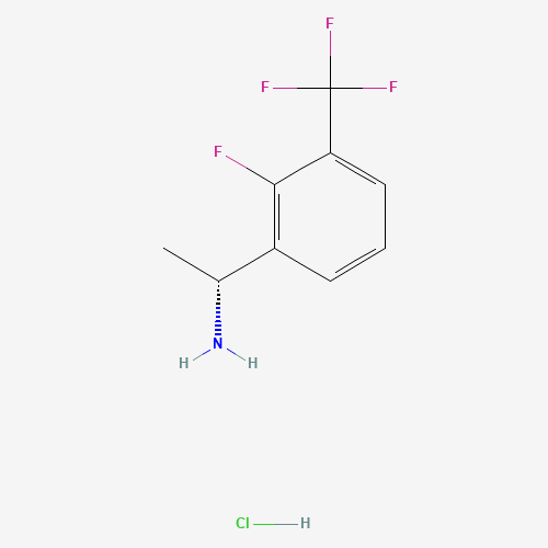 (R)-1-(2-Fluoro-3-(trifluoromethyl)phenyl)ethan-1-amine hydrochloride