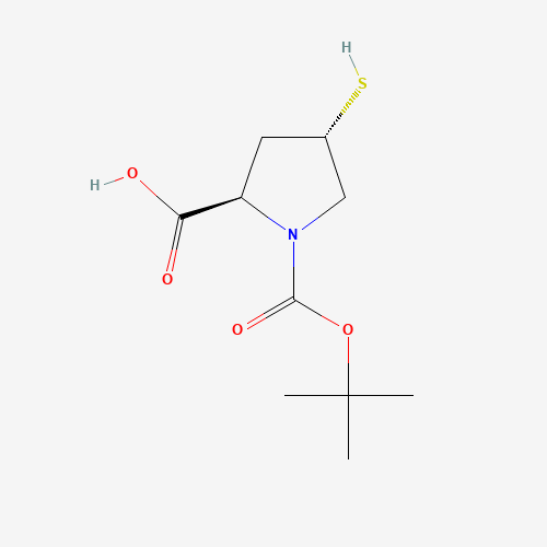 (2R,4S)-1-TERT-BUTOXYCARBONYL-4-SULFANYL-PYRROLIDINE-2-CARBOXYLIC ACID