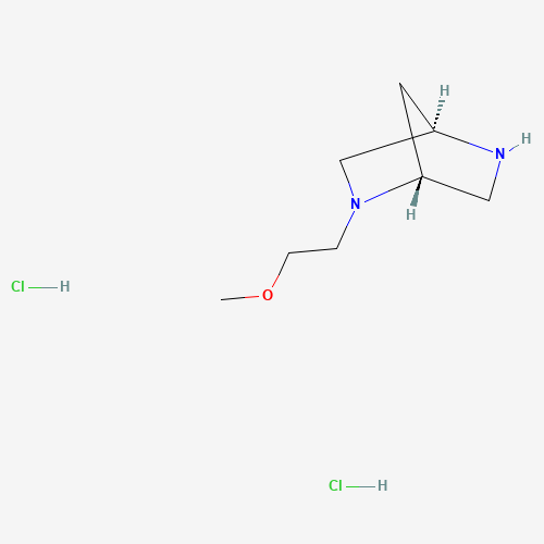 (1S,4S)-2-(2-methoxyethyl)-2,5-diazabicyclo[2.2.1]heptane dihydrochloride