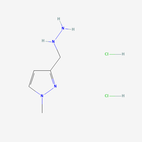 3-(Hydrazineylmethyl)-1-methyl-1H-pyrazole dihydrochloride