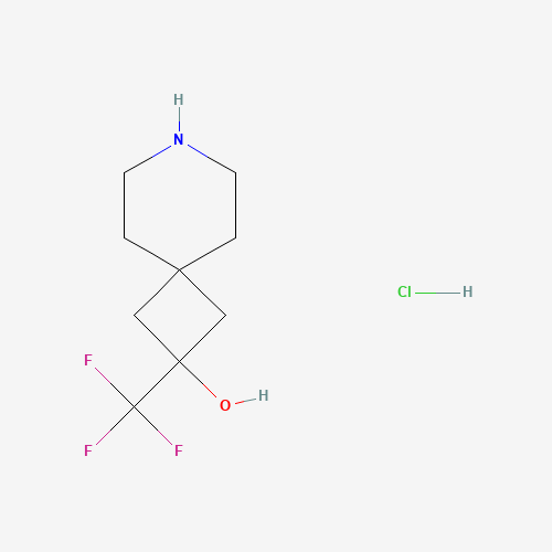 2-(Trifluoromethyl)-7-azaspiro[3.5]nonan-2-ol hydrochloride