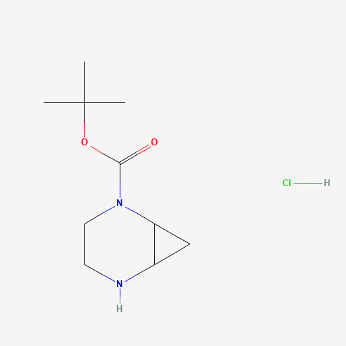 tert-Butyl 2,5-diazabicyclo[4.1.0]heptane-2-carboxylate hydrochloride