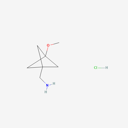 (3-Methoxybicyclo[1.1.1]pentan-1-yl)methanamine hydrochloride